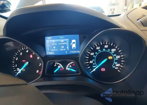 2013 Ford Escape S z USA, uszkodzony, nr VIN 1FMCU0F74DUD30496